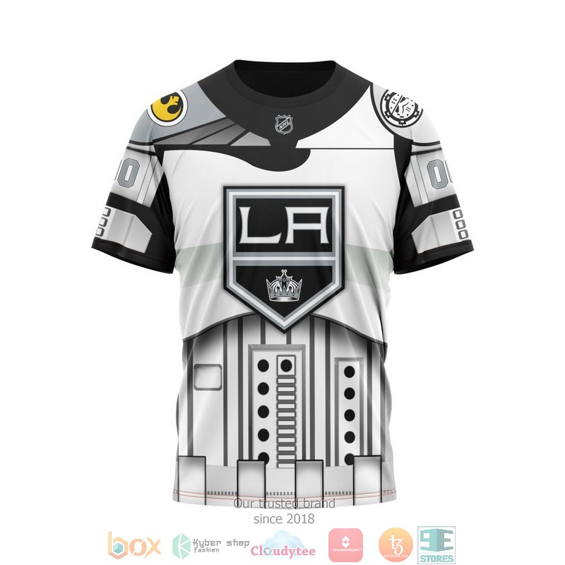 HOT Los Angeles Kings NHL Star Wars custom Personalized 3D shirt, hoodie 8