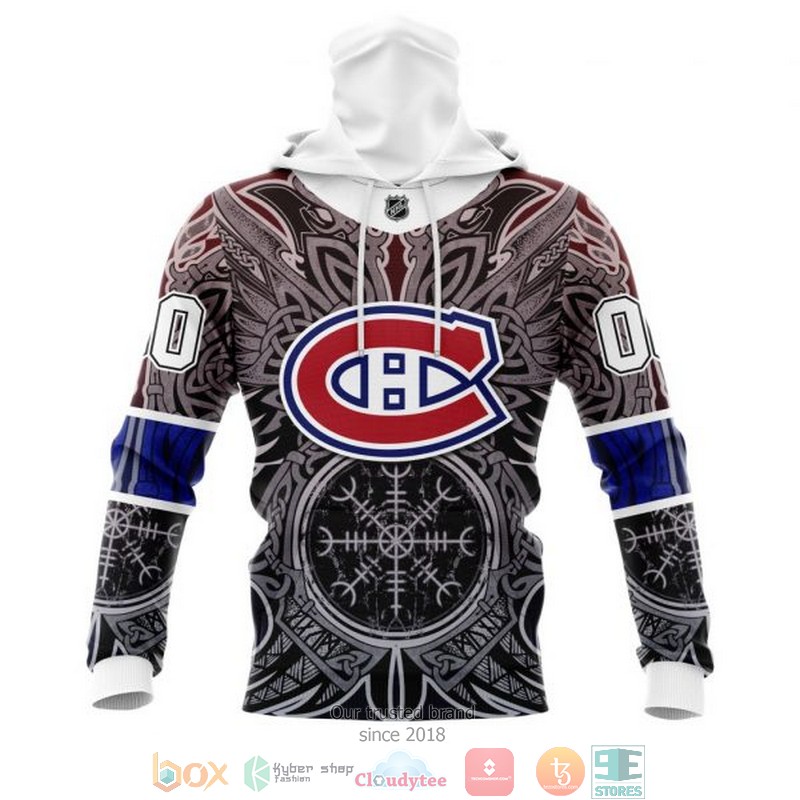 HOT Montreal Canadiens NHL Norse Viking Symbols custom Personalized 3D shirt, hoodie 4