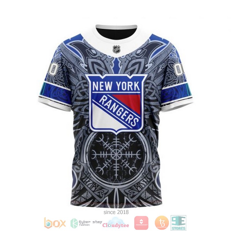 HOT New York Rangers NHL Norse Viking Symbols custom Personalized 3D shirt, hoodie 8