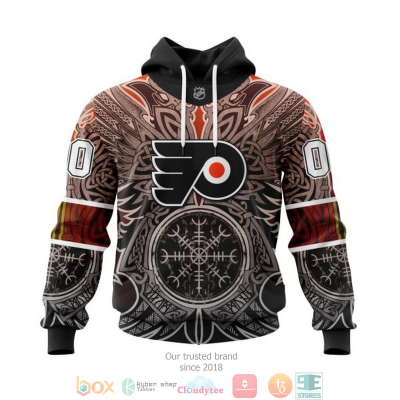 HOT Philadelphia Flyers NHL Norse Viking Symbols custom Personalized 3D shirt, hoodie 22