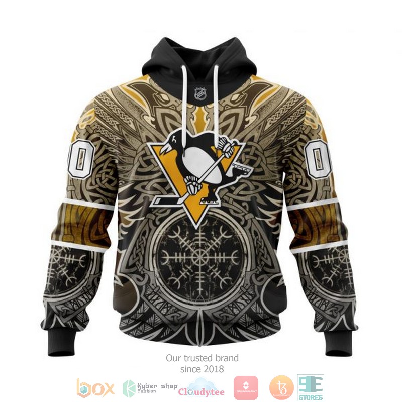 HOT Pittsburgh Penguins NHL Norse Viking Symbols custom Personalized 3D shirt, hoodie 1