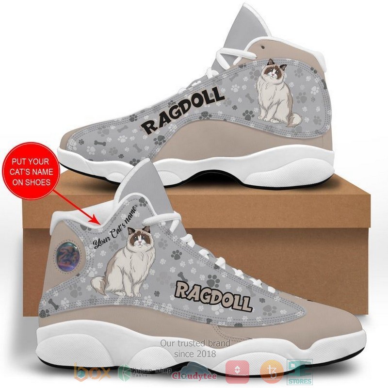 HOT Personalized Ragdoll cat custom Air Jordan 13 sneakers 3