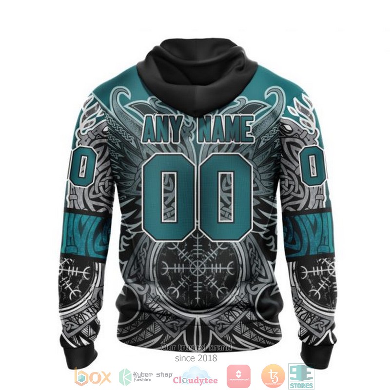 HOT San Jose Sharks NHL Norse Viking Symbols custom Personalized 3D shirt, hoodie 11