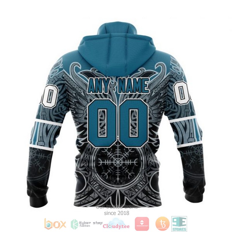 HOT Seattle Kraken NHL Norse Viking Symbols custom Personalized 3D shirt, hoodie 5