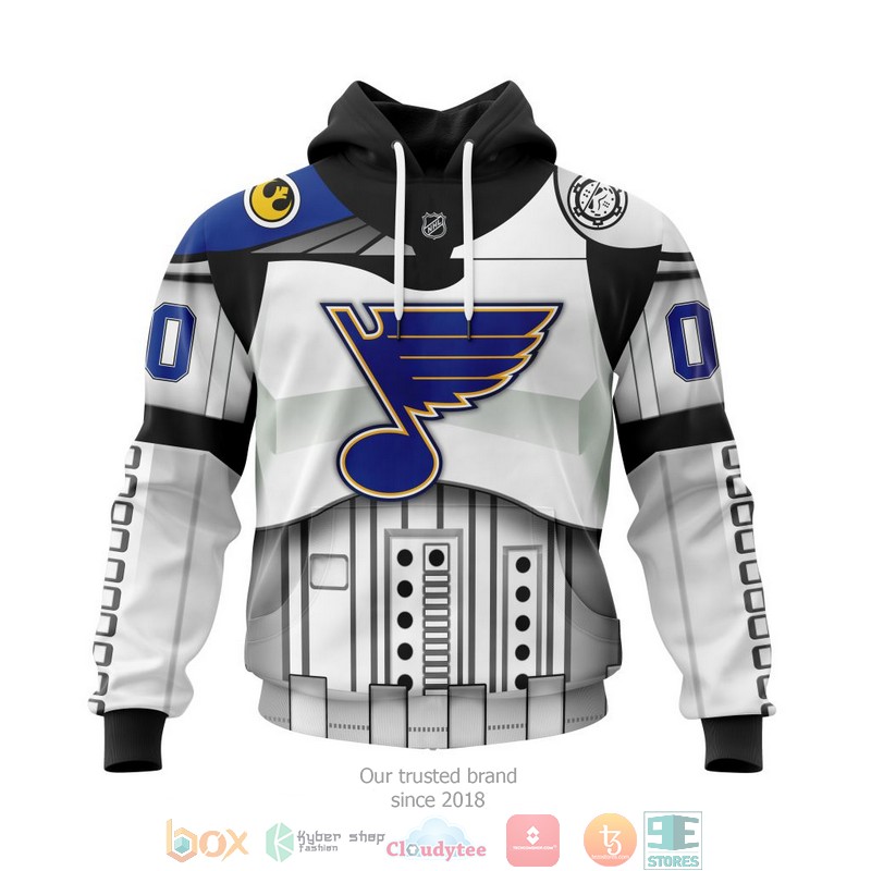 HOT St. Louis Blues NHL Star Wars custom Personalized 3D shirt, hoodie 22