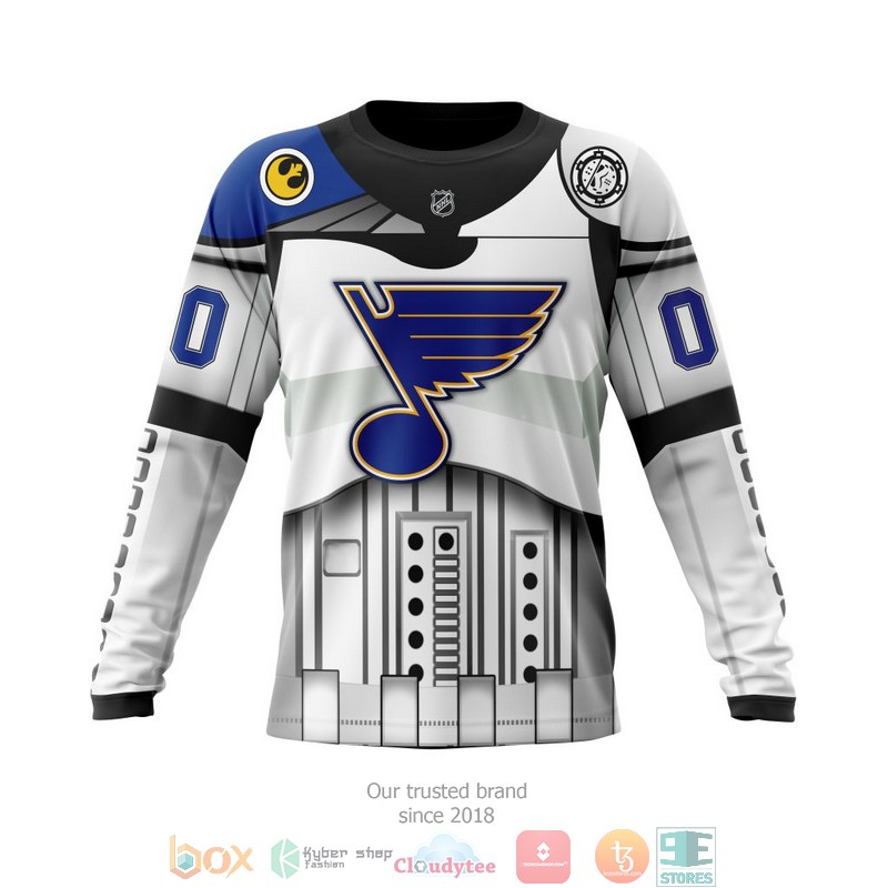 HOT St. Louis Blues NHL Star Wars custom Personalized 3D shirt, hoodie 14