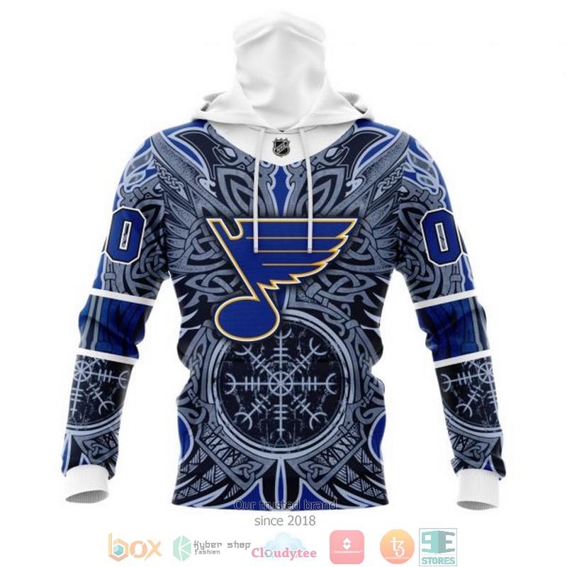 HOT St Louis Blues NHL Norse Viking Symbols custom Personalized 3D shirt, hoodie 4