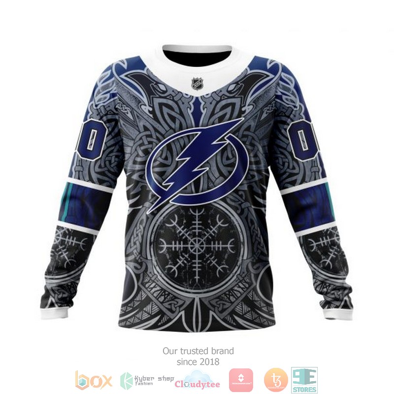 HOT Tampa Bay Lightning NHL Norse Viking Symbols custom Personalized 3D shirt, hoodie 6
