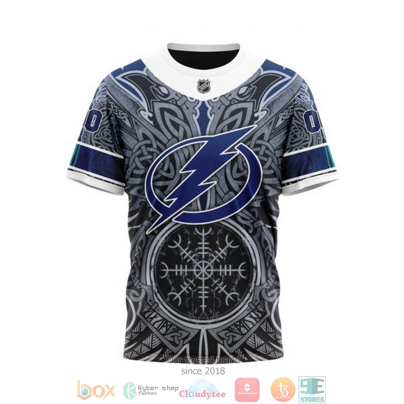 HOT Tampa Bay Lightning NHL Norse Viking Symbols custom Personalized 3D shirt, hoodie 16
