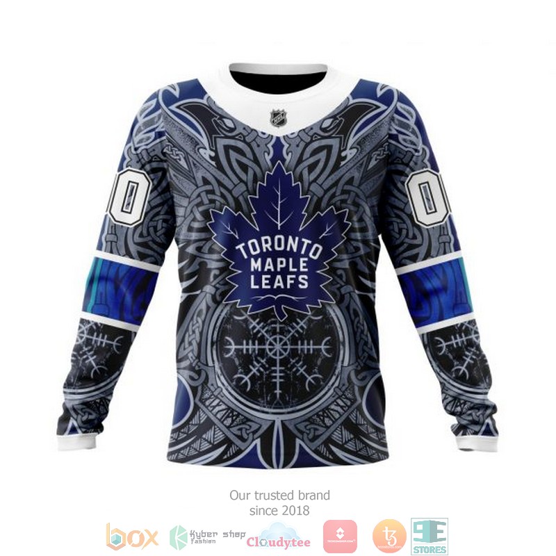 HOT Toronto Maple Leafs NHL Norse Viking Symbols custom Personalized 3D shirt, hoodie 6