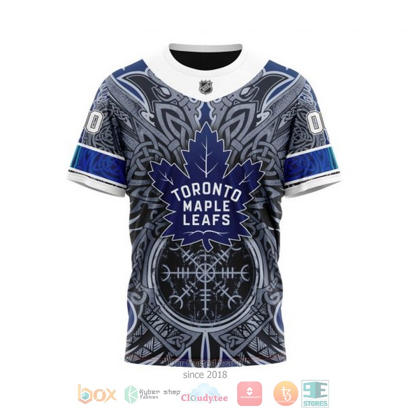 HOT Toronto Maple Leafs NHL Norse Viking Symbols custom Personalized 3D shirt, hoodie 8