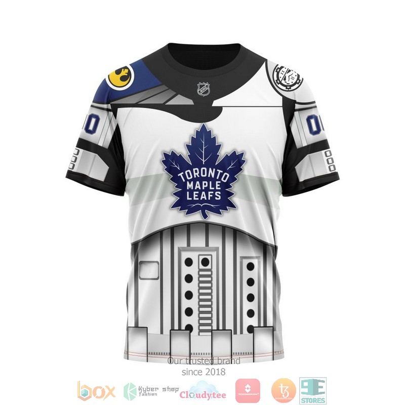HOT Toronto Maple Leafs NHL Star Wars custom Personalized 3D shirt, hoodie 8