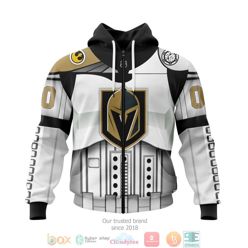 HOT Vegas Golden Knights NHL Star Wars custom Personalized 3D shirt, hoodie 2