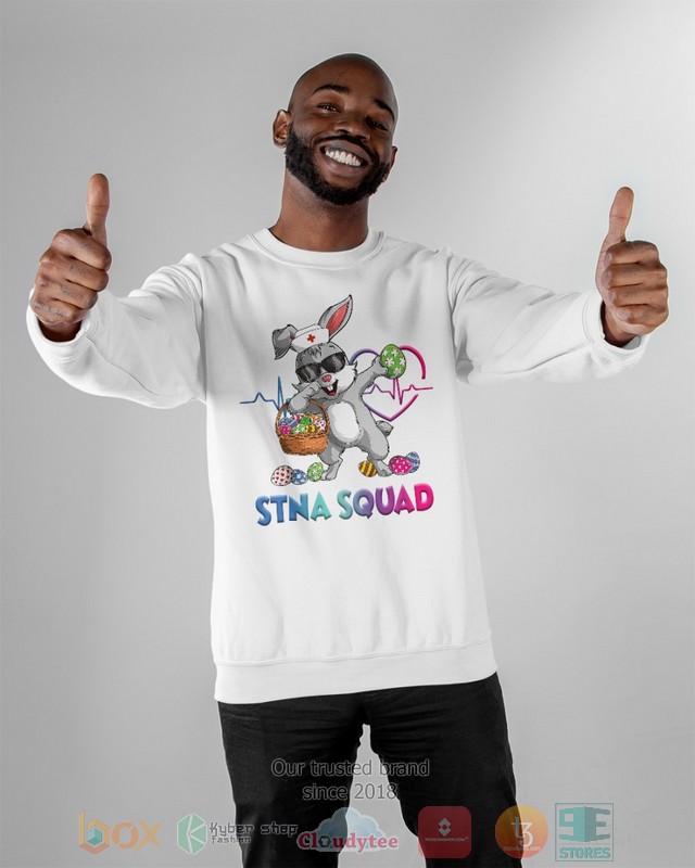 HOT STNA Squad Bunny Dabbing hoodie, shirt 46