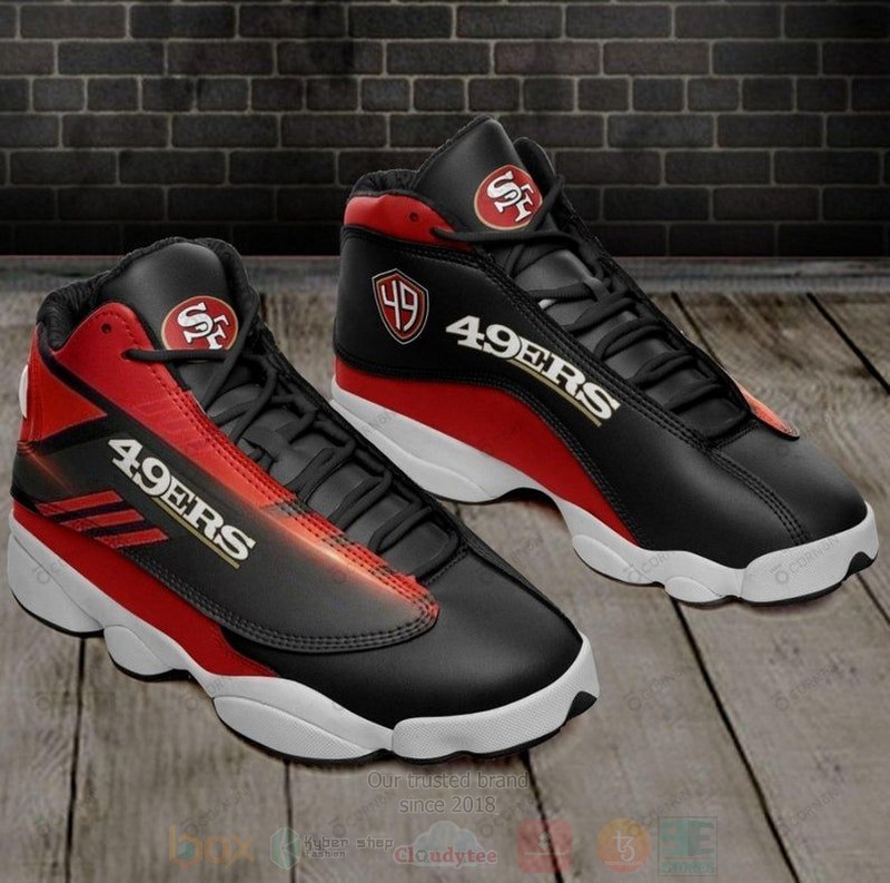 TOP San Francisco 49Ers NFL Football Team Jordan 13 Retro