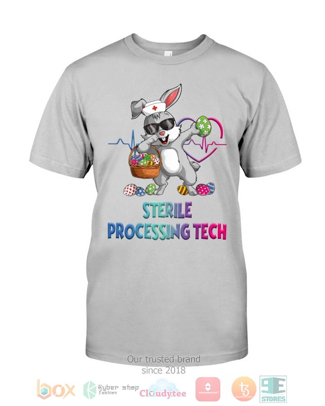 HOT Sterile Processing Tech Bunny Dabbing hoodie, shirt 60