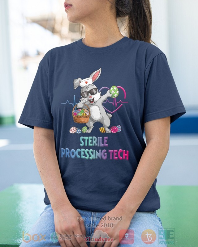 HOT Sterile Processing Tech Bunny Dabbing hoodie, shirt 12