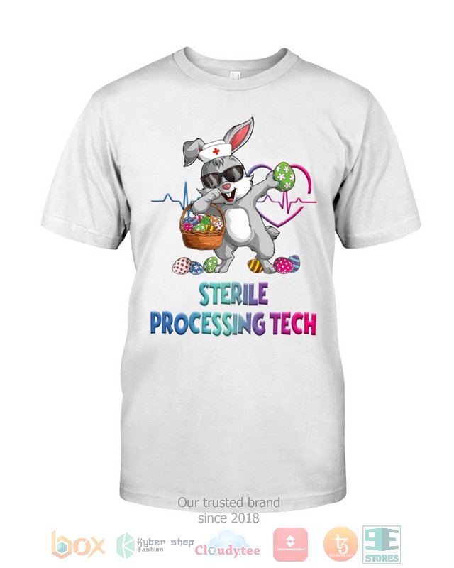 HOT Sterile Processing Tech Bunny Dabbing hoodie, shirt 40