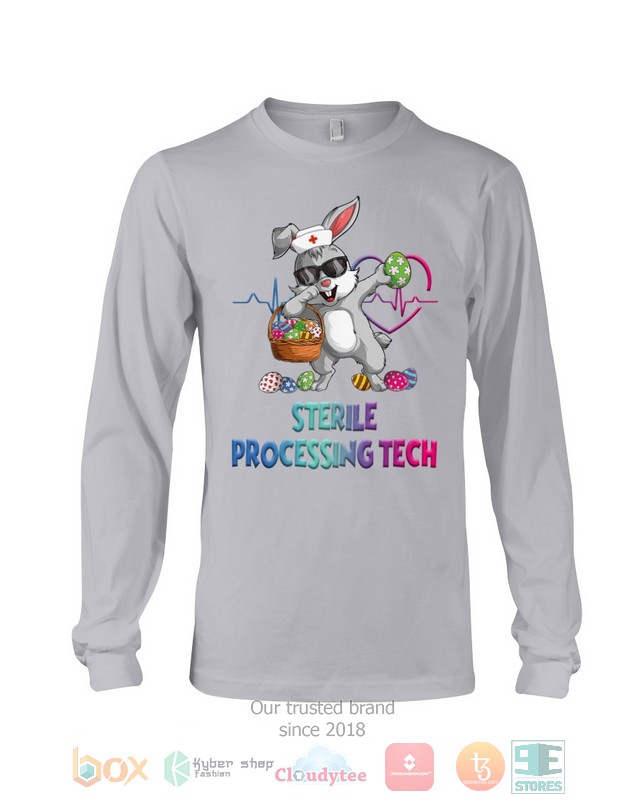 HOT Sterile Processing Tech Bunny Dabbing hoodie, shirt 50