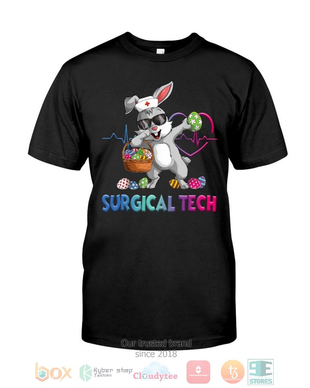 HOT Surgical Tech Bunny Dabbing hoodie, shirt 7