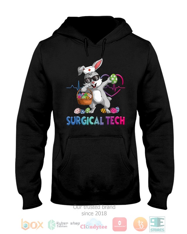 HOT Surgical Tech Bunny Dabbing hoodie, shirt 47