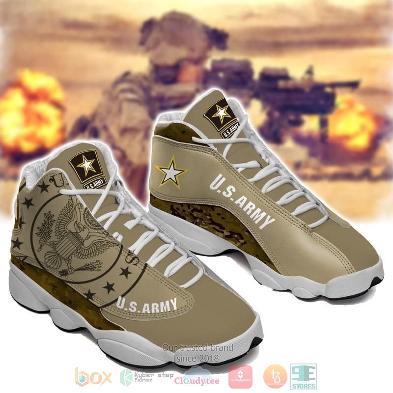 HOT US Army Air Jordan 13 sneakers 3