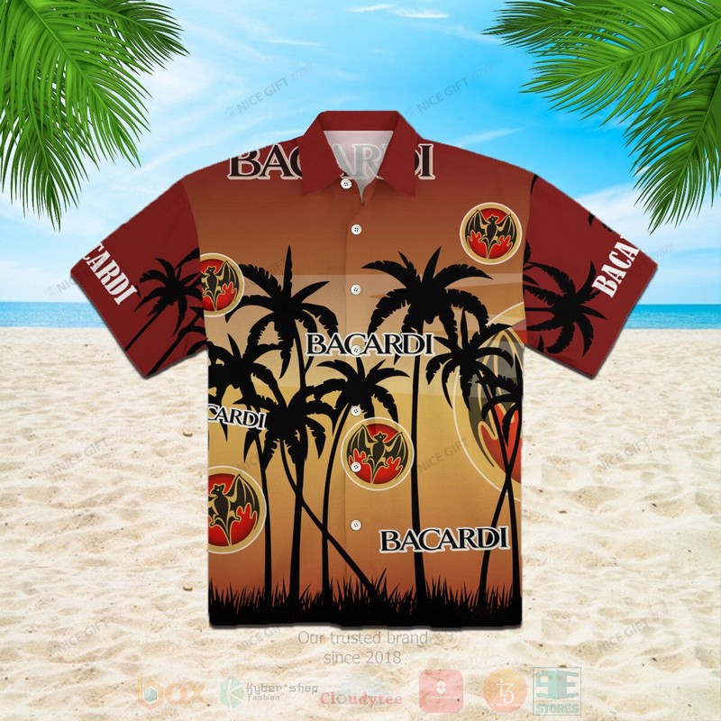TOP Bacardi All Over Print Hawaiian Shirt 14