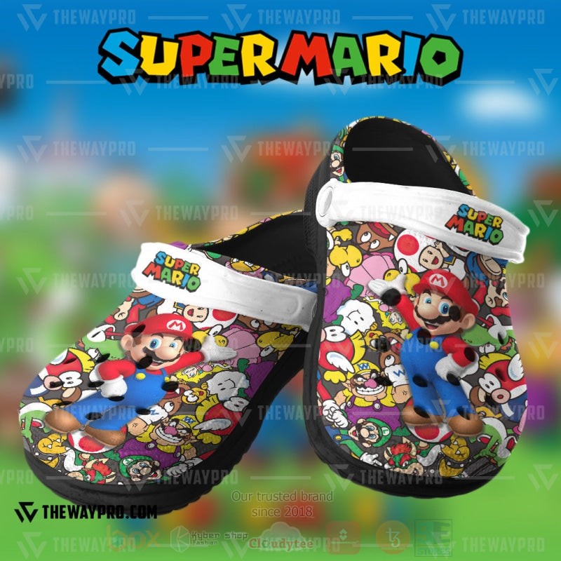 TOP Game Super MRO Characters Crocs Shoes 12