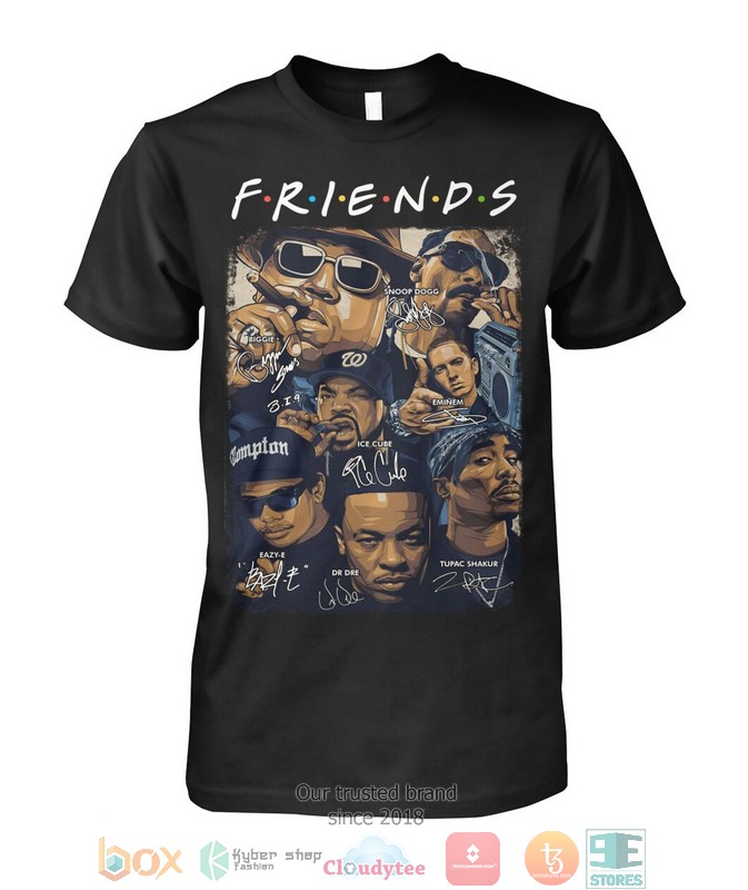 NEW Friends Famous Rappers shirt 12