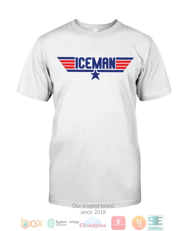 NEW Top Gun Iceman shirt 12