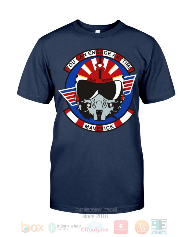 NEW You Can Engage Anytime Sun Down Maverick Shirt 3 NEW You Can Engage Anytime Sun Down Maverick Shirt - Image 3