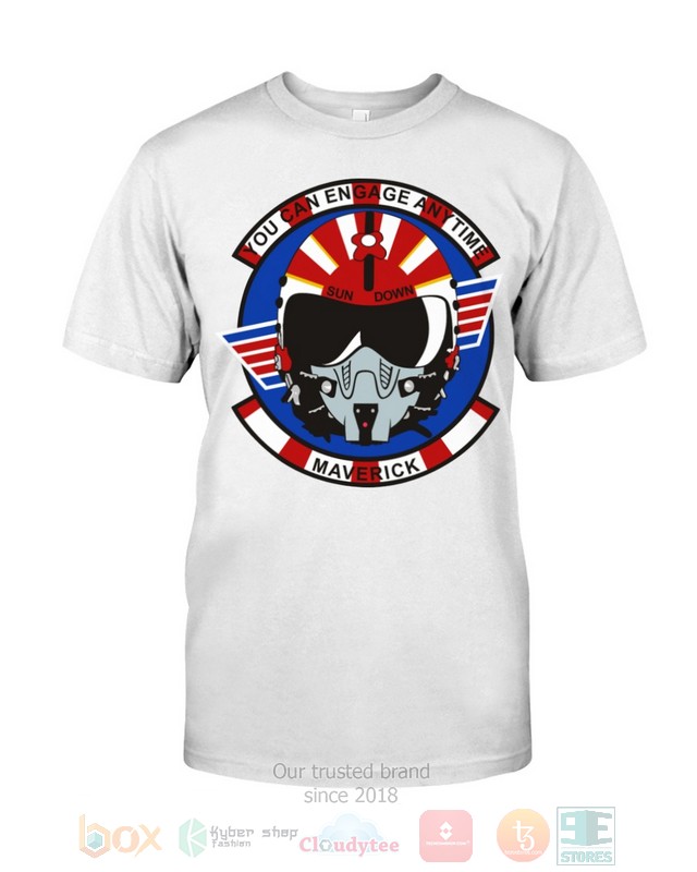 NEW You Can Engage Anytime Sun Down Maverick Shirt 4 NEW You Can Engage Anytime Sun Down Maverick Shirt - Image 4