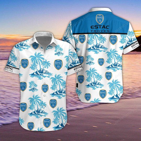 ESTAC Troyes Hawaiian Shirt 5