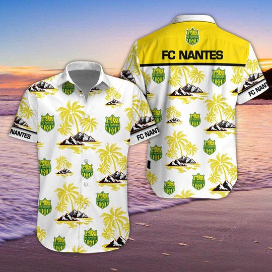 FC Nantes Hawaiian Shirt 4