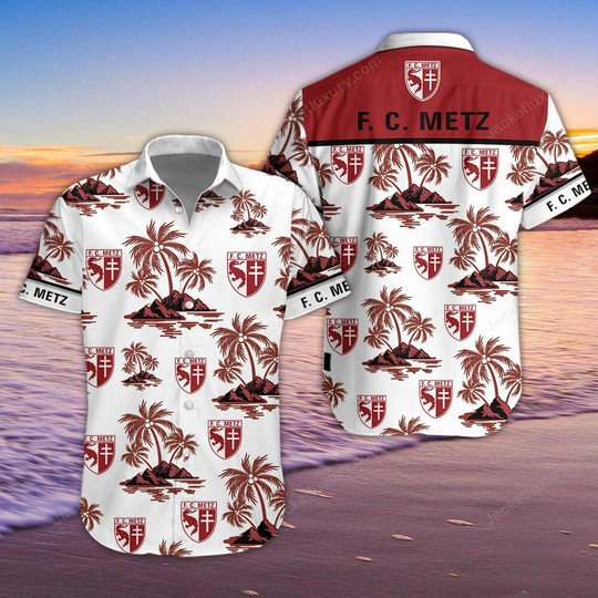 FC Metz Hawaiian Shirt 5