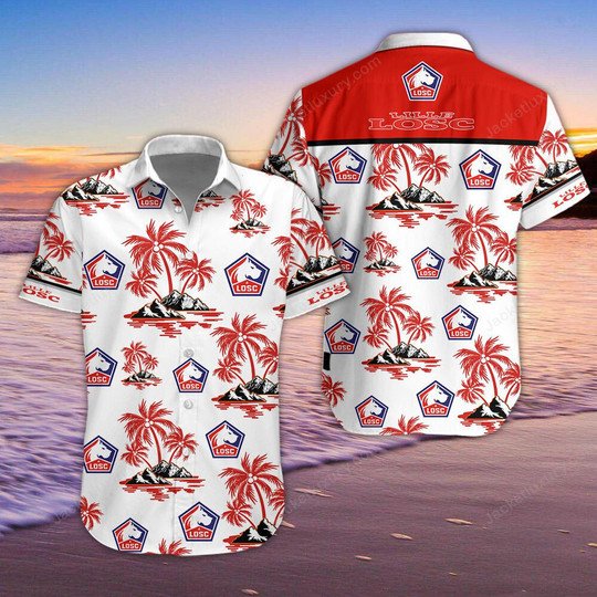 LOSC Lille Hawaiian Shirt 4