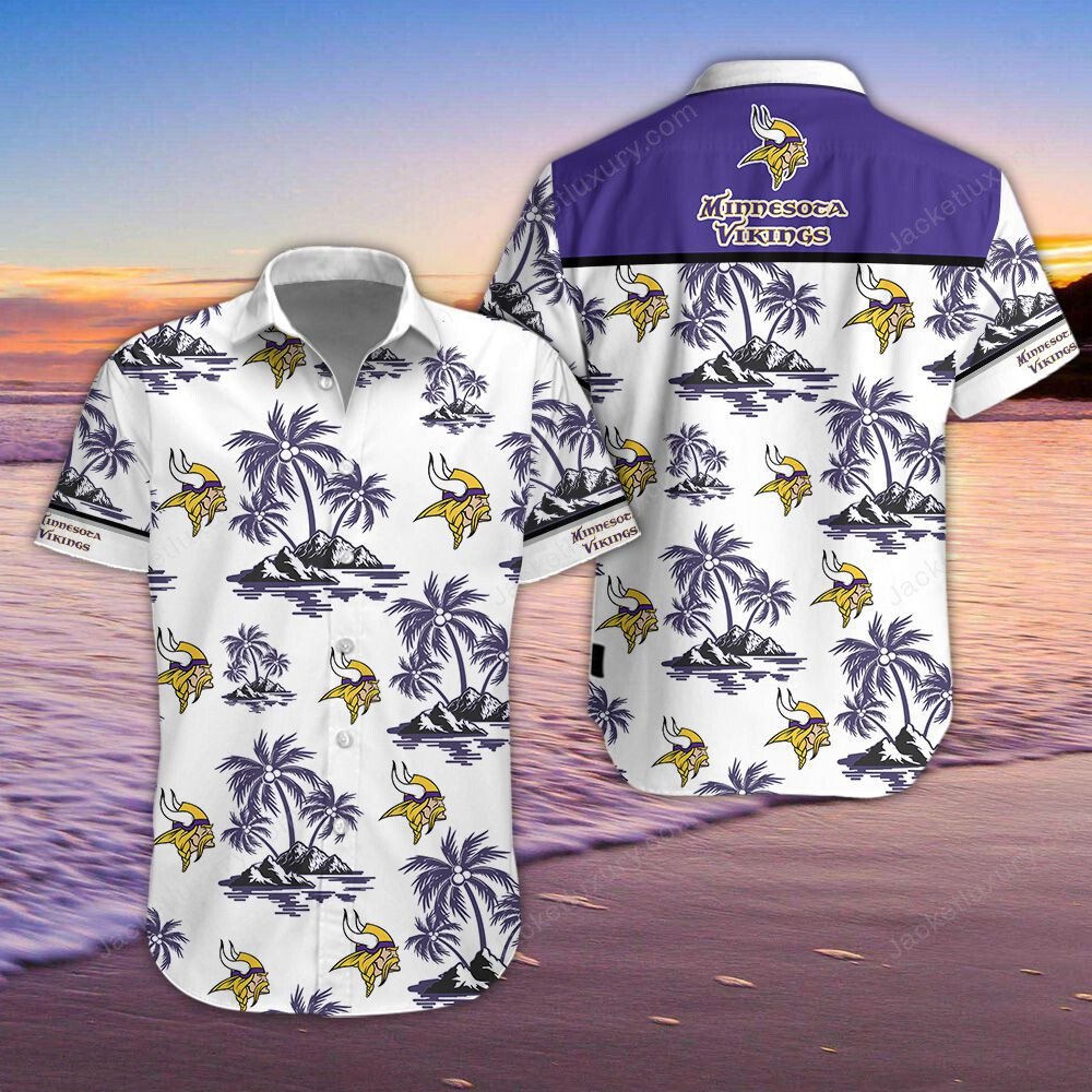 Minnesota Viking Hawaiian Shirt 4