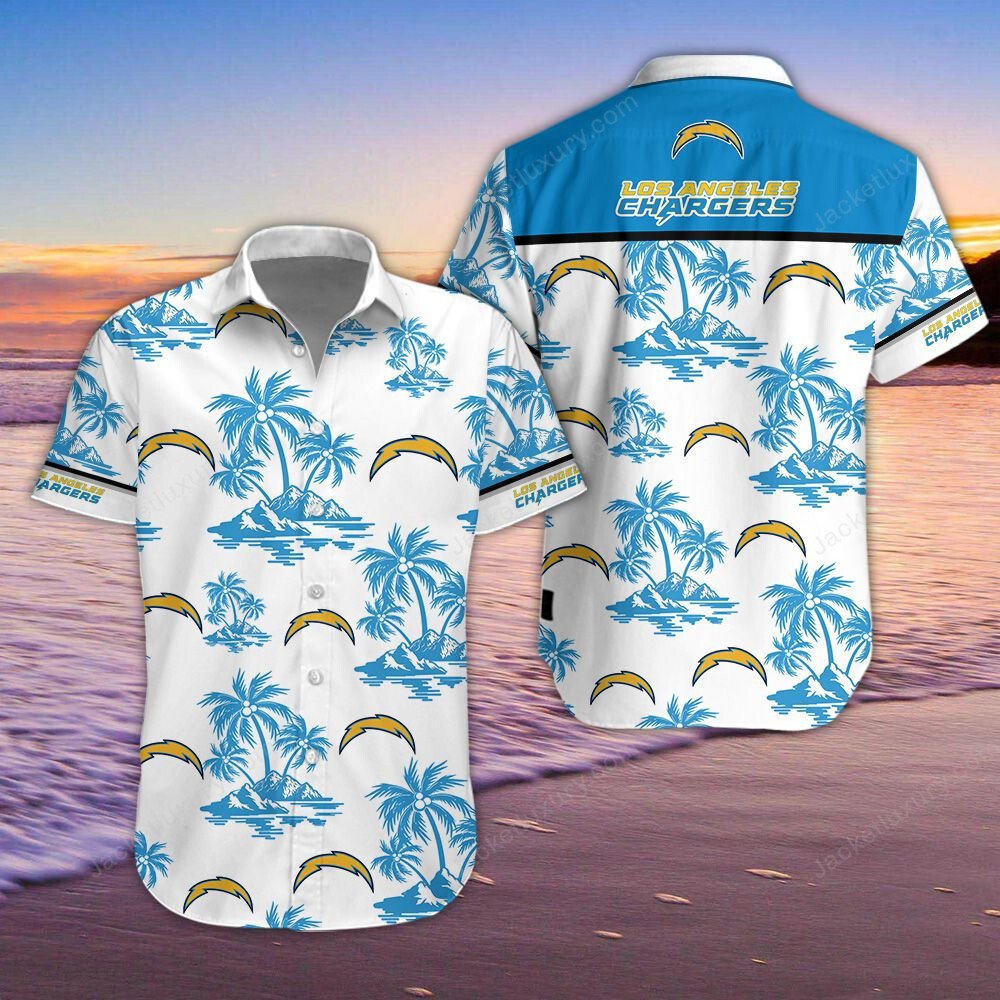 Los Angeles Chargers Hawaiian Shirt 4