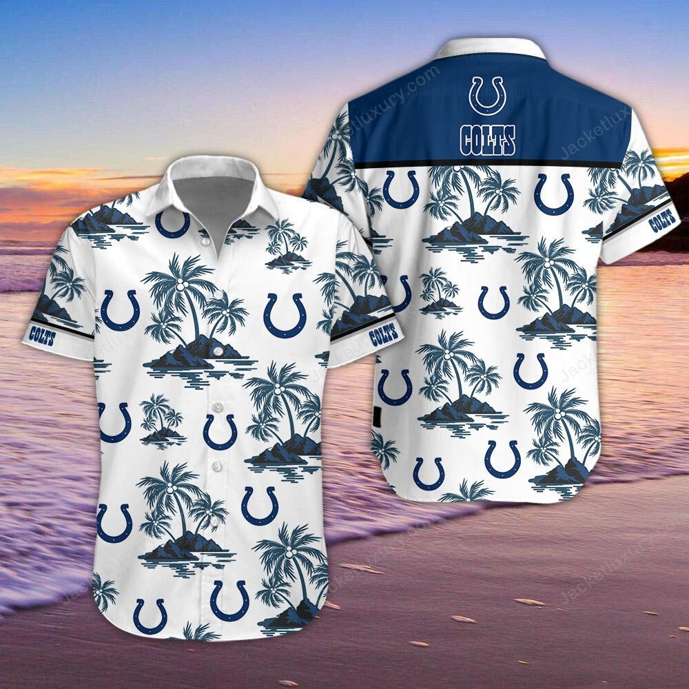 Indianapolis Colts Hawaiian Shirt 5