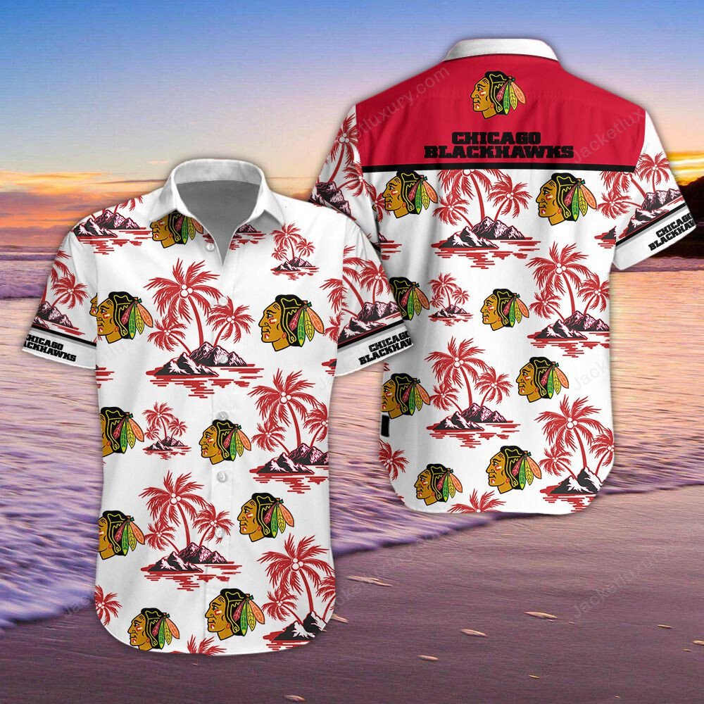 Chicago Blackhawks Hawaiian Shirt 4