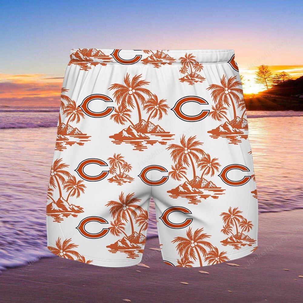 Alternative view of Chicago Bears Hawaiian Shirt
