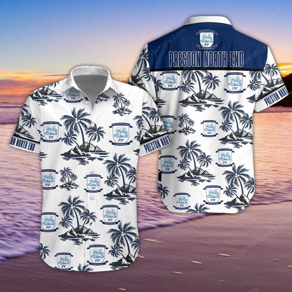 Preston North End F.C 3D Hawaiian Shirt, Shorts 4