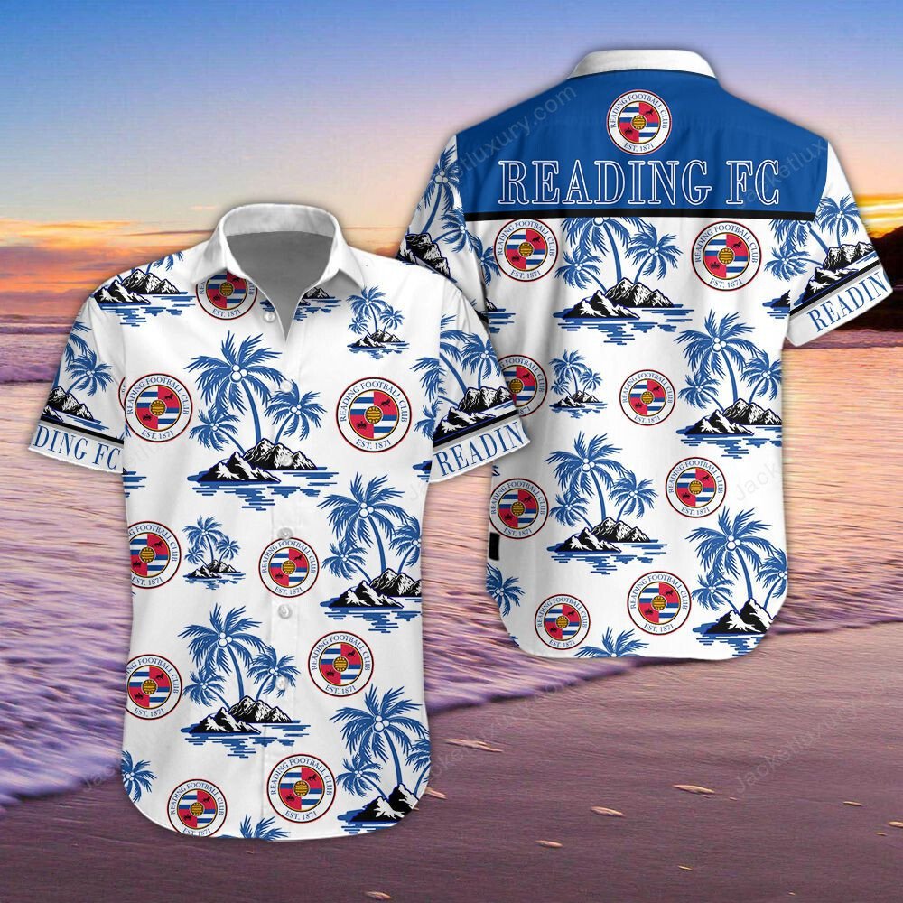 Reading F.C 3D Hawaiian Shirt, Shorts 5