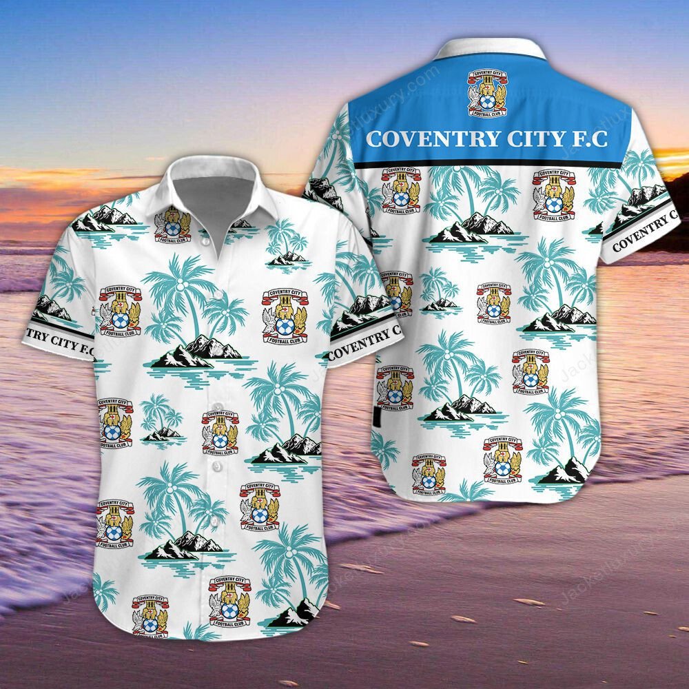 Coventry City F.C 3D Hawaiian Shirt, Shorts 5