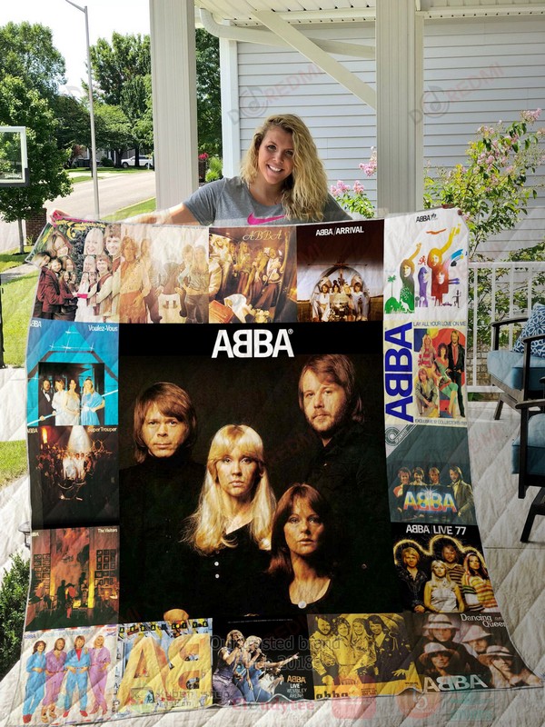 HOT ABBA Members Albums Luxury Quilt 3