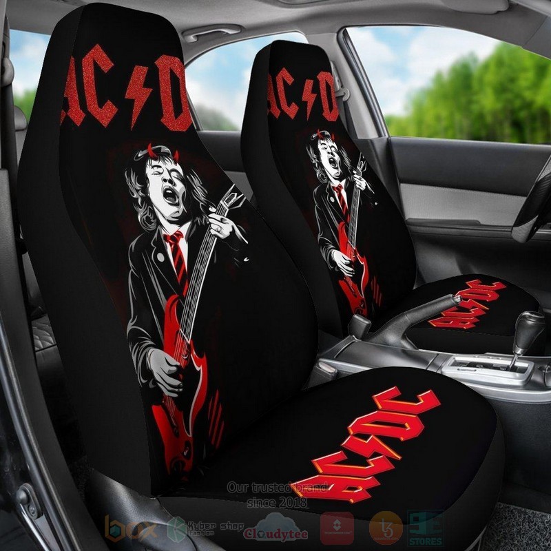 HOT AC DC Rock Music Band Celebrity Car Seat Cover 7