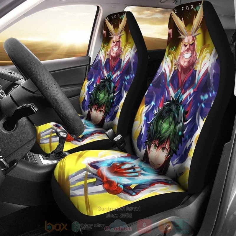 HOT Anime All Might My Hero Academia Car Seat Cover 8