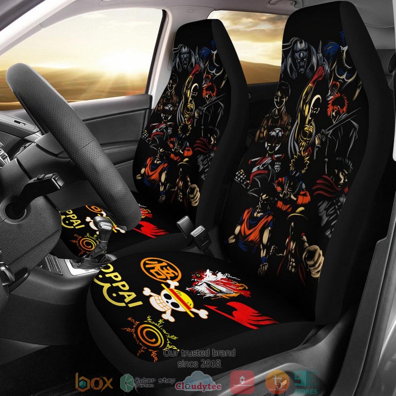 BEST Anime Characters Black Car Seat Cover 8