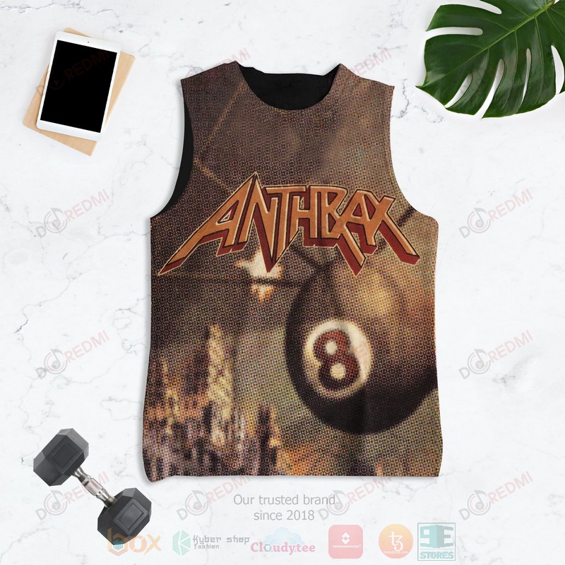 HOT Anthrax We've Come for You All 3D Tank Top 4