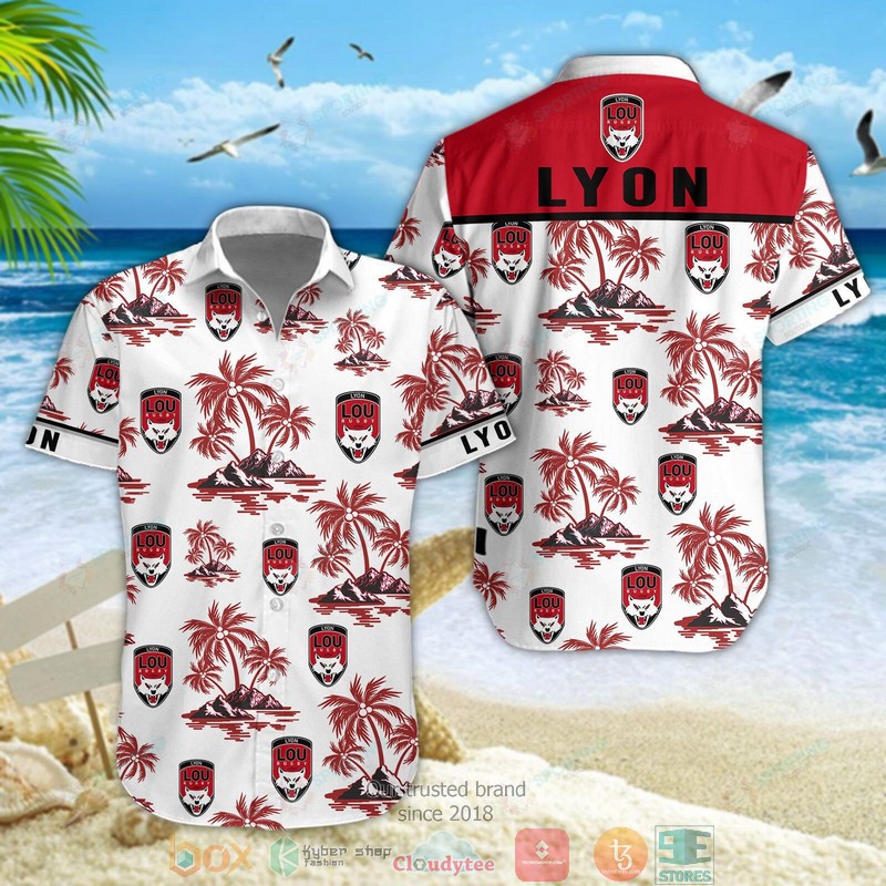 Lyon OU 3D Hawaiian Shirt, Shorts 5